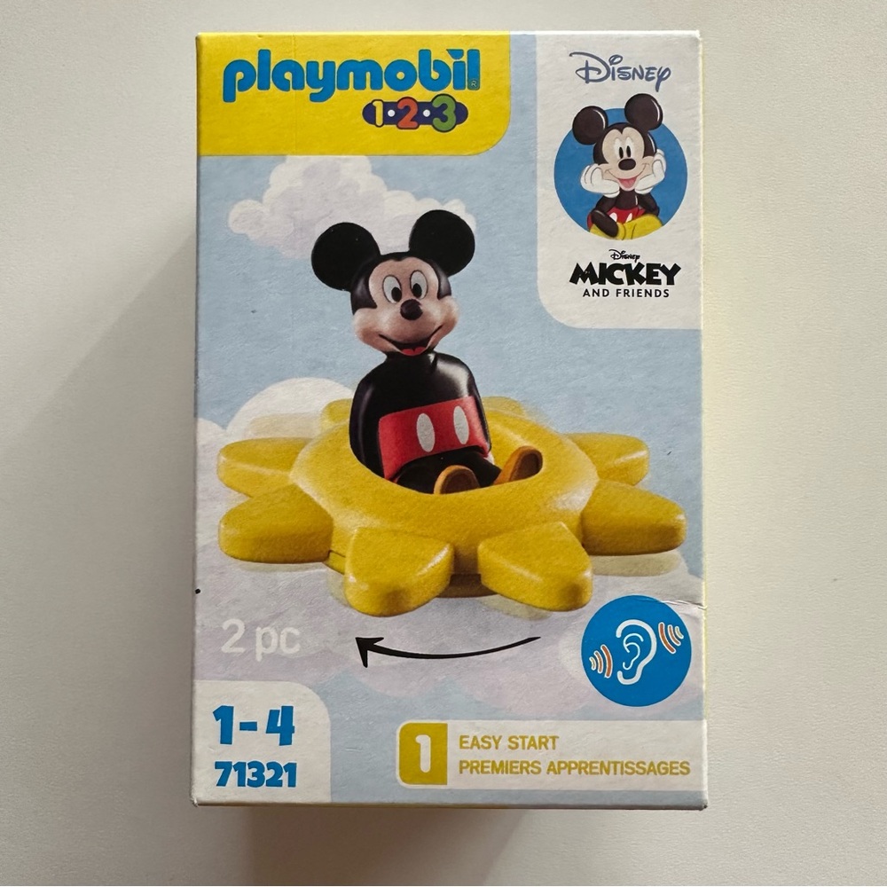 Playmobil 1 2 3 Disney Mickey Mouse NEW
